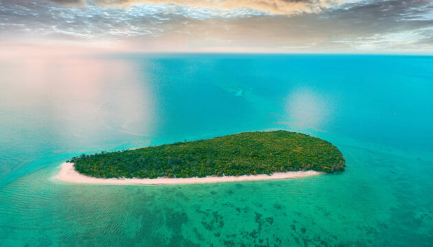 Bawe Island - aerial view