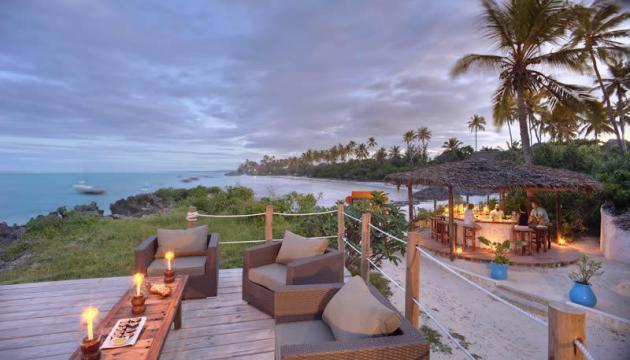 Matemwe Lodge deck loungers